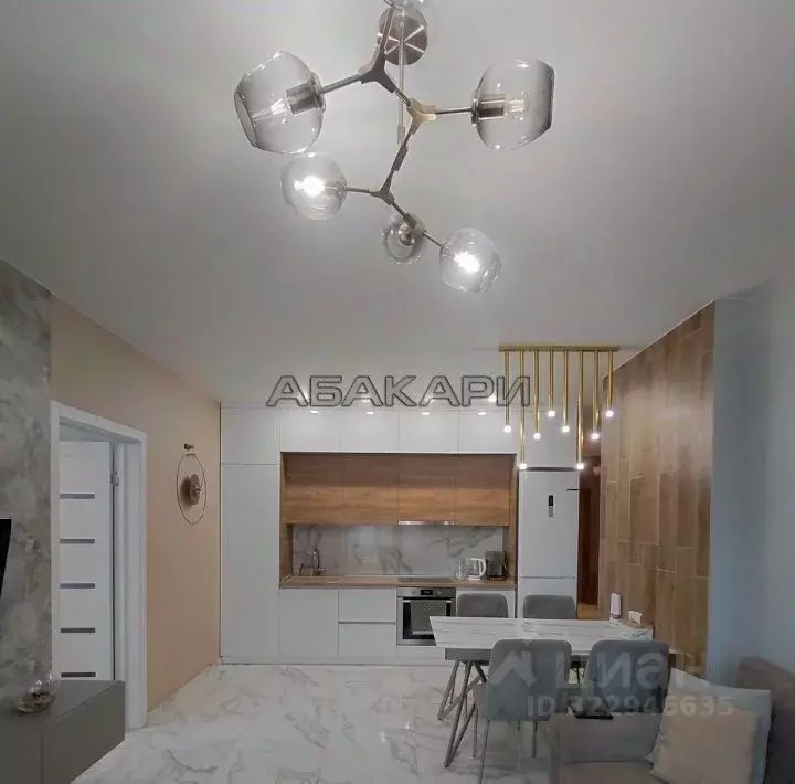 3-к кв. Красноярский край, Красноярск ул. Авиаторов, 4В (69.0 м) - Фото 1