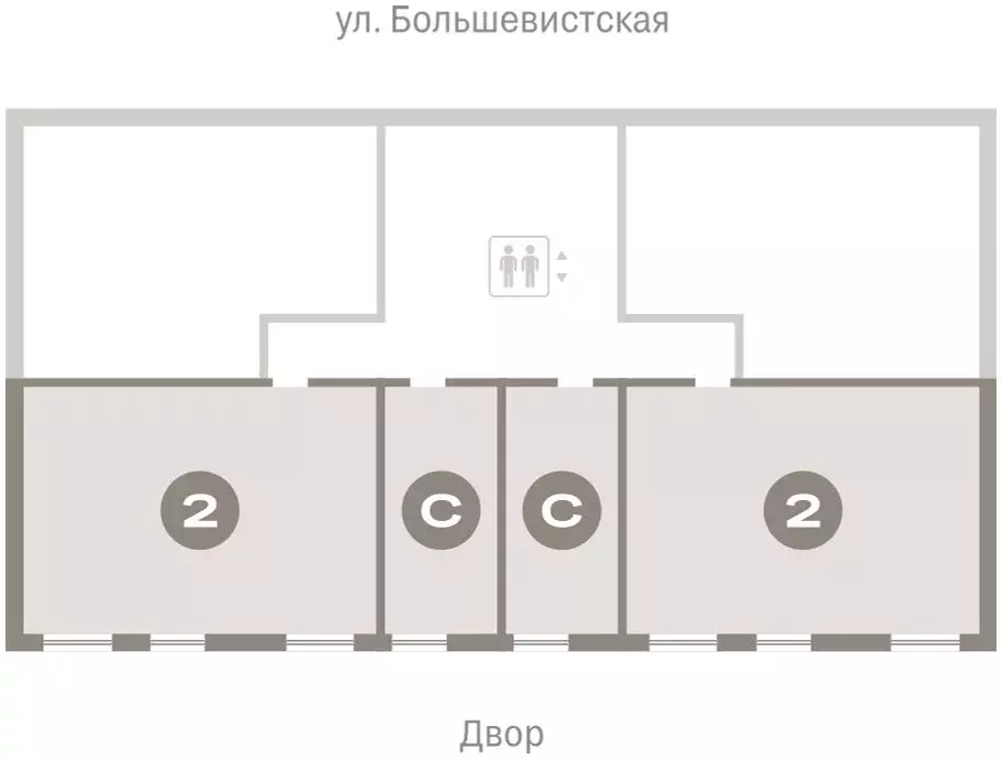 3-комнатная квартира: Новосибирск, Октябрьский район, микрорайон ... - Фото 1