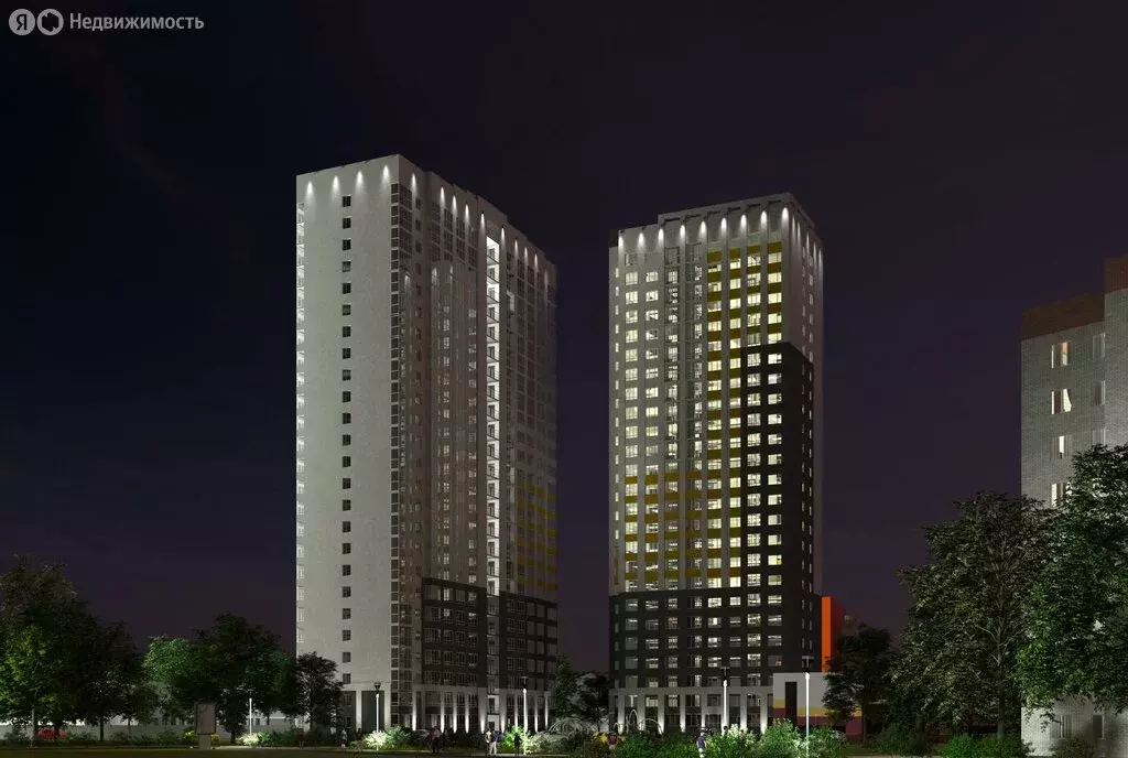 1-комнатная квартира: Воронеж, проспект Патриотов, 3Е (35.65 м) - Фото 0