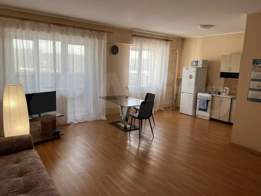 Квартира-студия, 41м, 4/15эт. - Фото 1