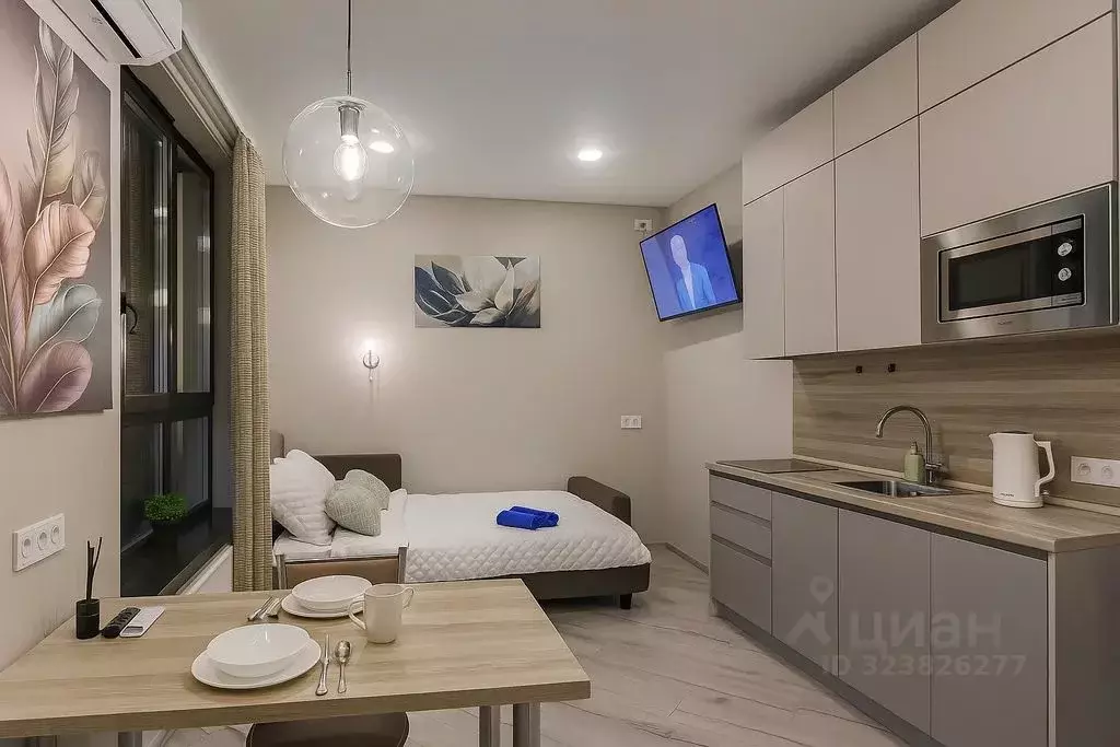 Студия Москва Открытое ш., 14Д (30.0 м) - Фото 1