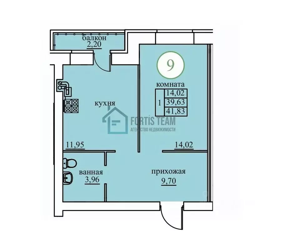 1-к кв. Ярославская область, Ярославский муниципальный округ, пос. ... - Фото 1