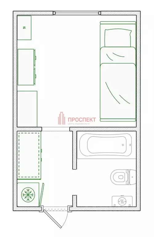Комната Пензенская область, Пенза просп. Победы, 84 (8.0 м) - Фото 2