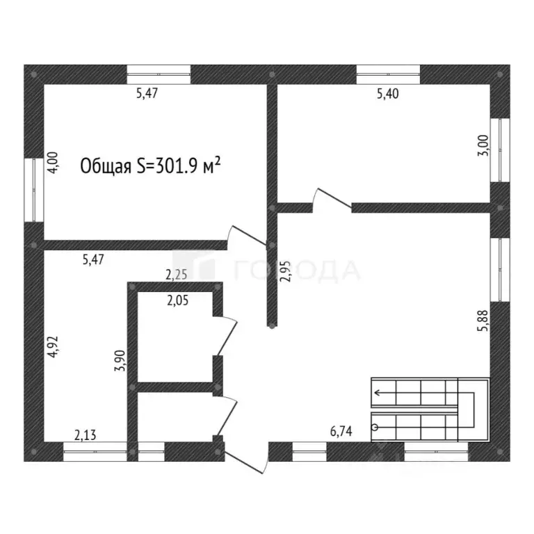 Дом в Кемеровская область, Новокузнецк Клубная ул. (302 м) - Фото 2
