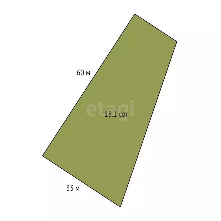 Участок в село Хомутинино, Молодёжная улица (15.2 м) - Фото 1