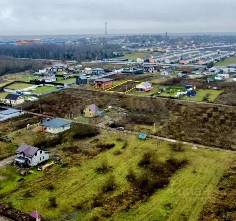 Участок в Ленинградская область, Тосненский район, Федоровское ... - Фото 0