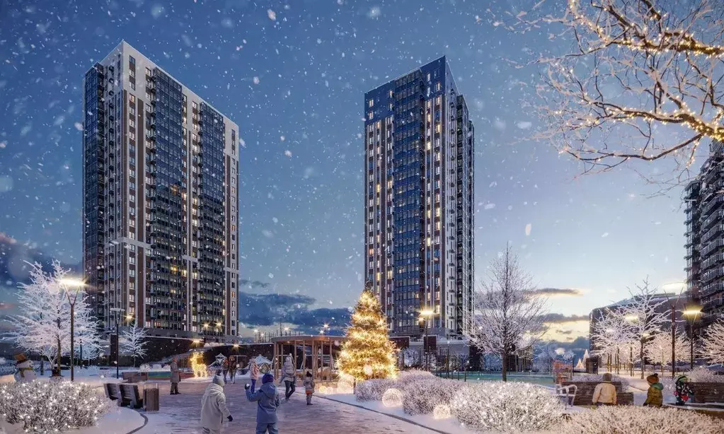 Квартира, 2 комнаты, 52.3 м - Фото 1