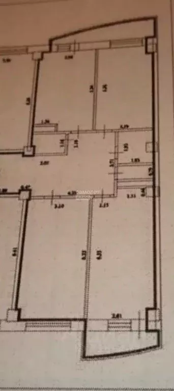 3-к кв. Самарская область, Тольятти 15-й кв-л, бул. Космонавтов, 3Б ... - Фото 2