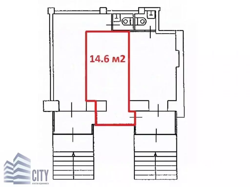 Помещение свободного назначения в Москва Зеленый просп., 60/35 (15 м) - Фото 1