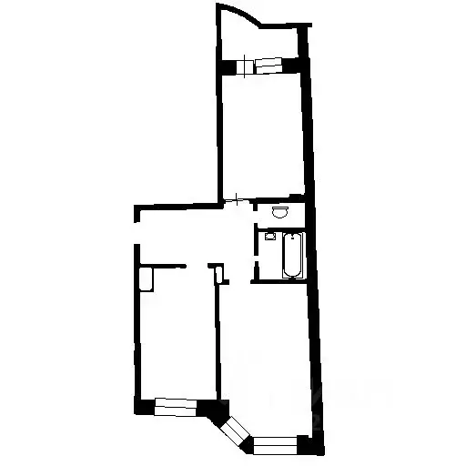 2-к кв. Ленинградская область, Всеволожск Александровская ул., 79к2 ... - Фото 2