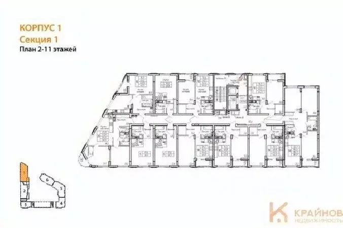 1-к кв. Воронежская область, Воронеж бул. Содружества, 1 (43.2 м) - Фото 1