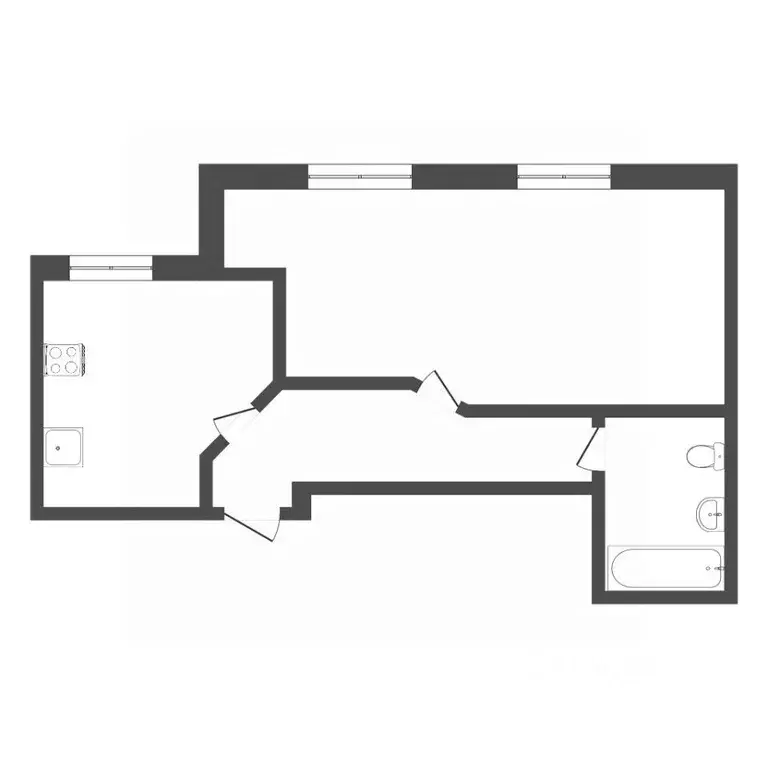 1-к кв. Тюменская область, Тюмень ул. Шишкова, 19 (36.7 м) - Фото 1