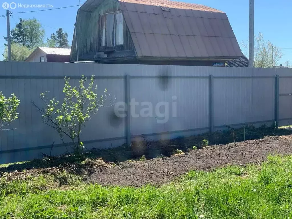 Участок в Тюмень, СНТ Электрон, Вечерняя улица (4.36 м) - Фото 2