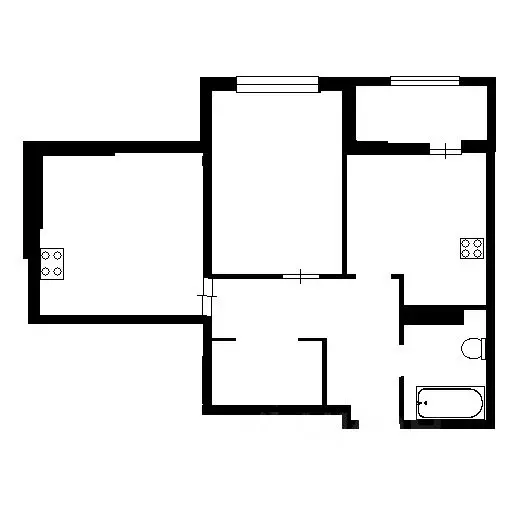 1-к кв. Челябинская область, Челябинск ул. Маршала Чуйкова, 33 (40.0 ... - Фото 1