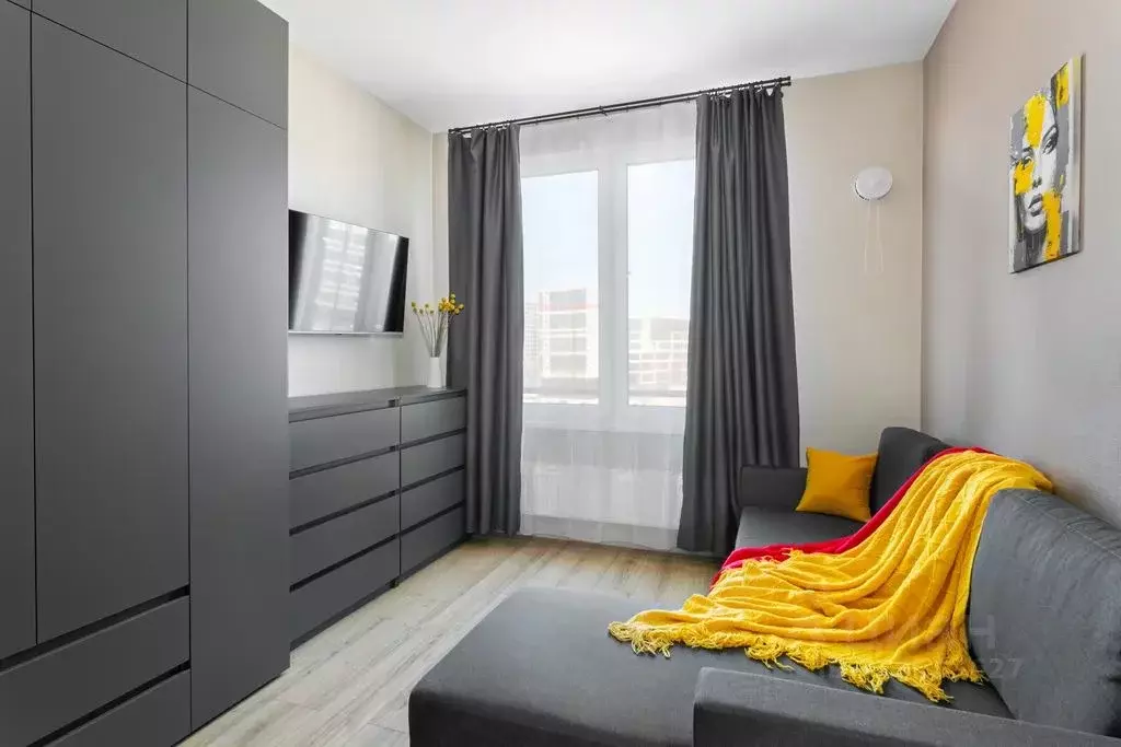 1-к кв. Санкт-Петербург просп. Крузенштерна, 4 (25.0 м) - Фото 1