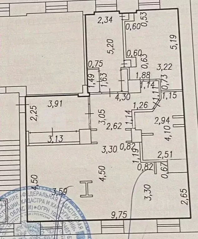 3-к кв. Кемеровская область, Новокузнецк просп. Металлургов, 6 (96.9 ... - Фото 2