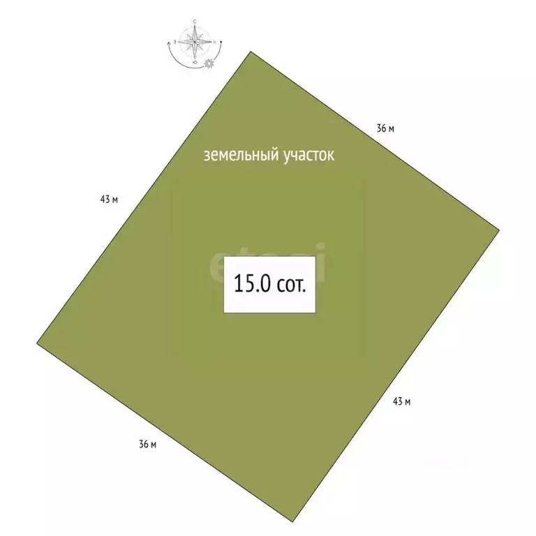 Участок в Алтай, Улаганский район, с. Чибит  (15.0 сот.) - Фото 2