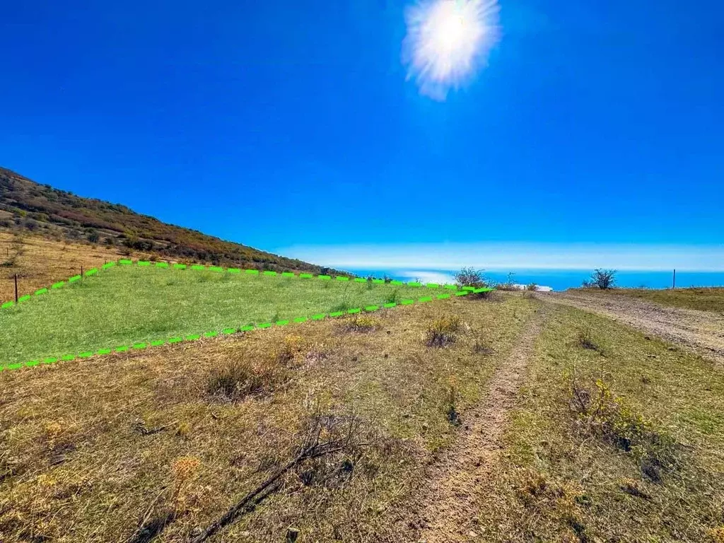 Участок в Крым, Алушта муниципальный округ, с. Лучистое  (5.1 сот.) - Фото 1