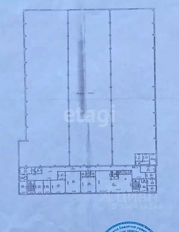 Склад в Псковская область, Псков пл. Ленина, 2 (7949 м) - Фото 0