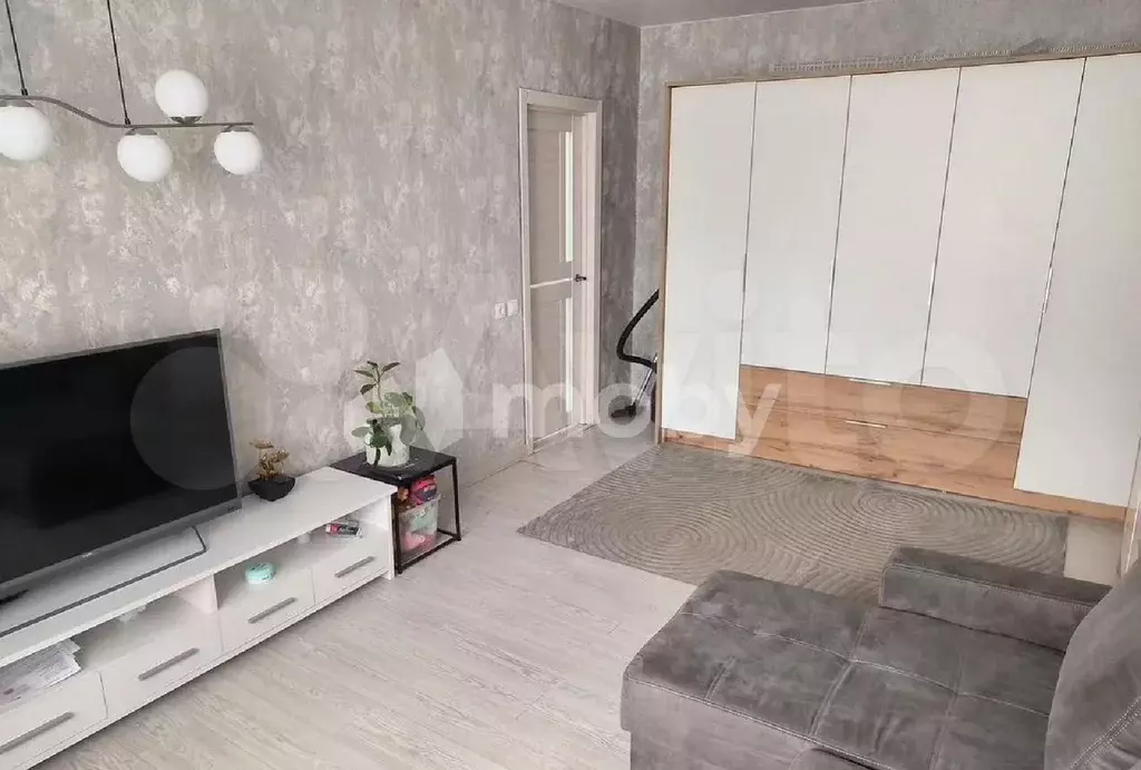 1-к. квартира, 37,7 м, 1/5 эт. - Фото 0