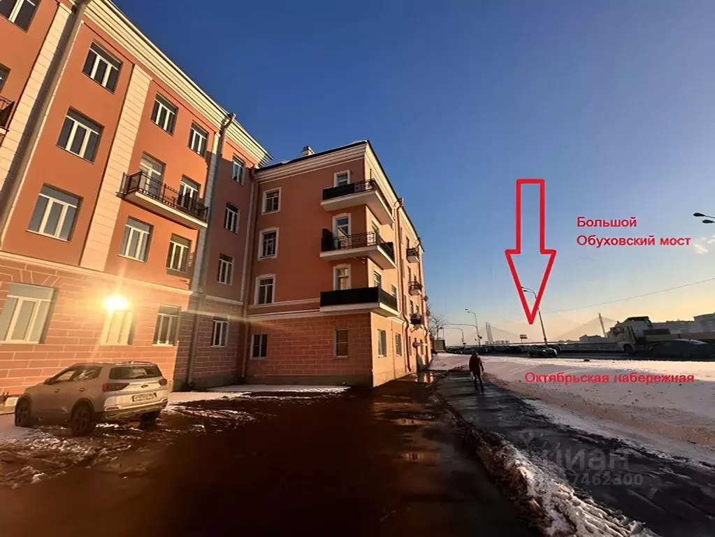 Офис в Санкт-Петербург Октябрьская наб., 108к1Б (25 м) - Фото 0