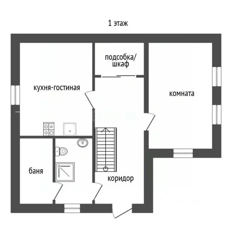 Дом в Севастополь Бентос ТСН, 50 (96 м) - Фото 2