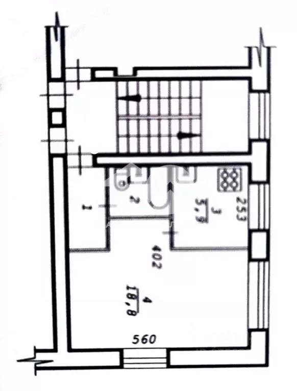1-к кв. Новосибирская область, Новосибирск Дачная ул., 27 (31.0 м) - Фото 2