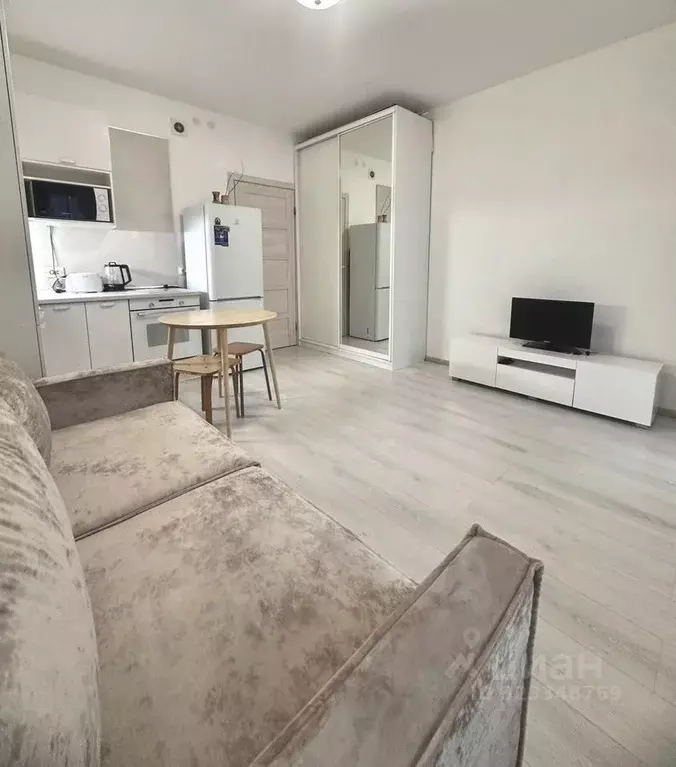 Студия Санкт-Петербург ул. Орбитальная, 3 (23.0 м) - Фото 1