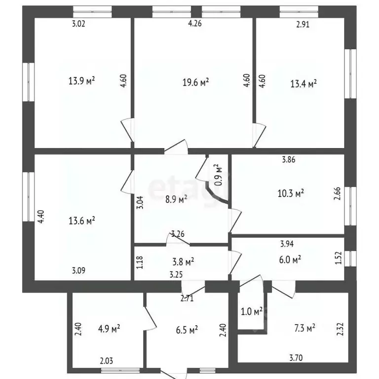 Дом в Татарстан, Альметьевск Шоссейная ул., 51 (99 м) - Фото 2