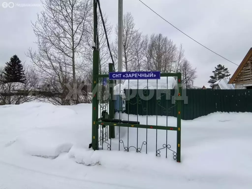 Участок в Новосибирск, СНТ Заречный (8 м) - Фото 2
