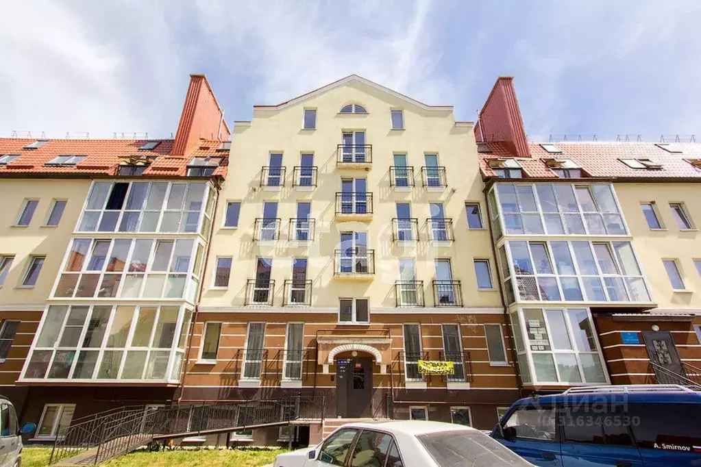 2-к кв. Калининградская область, Гурьевск бул. Пражский, 1 (57.6 м) - Фото 0
