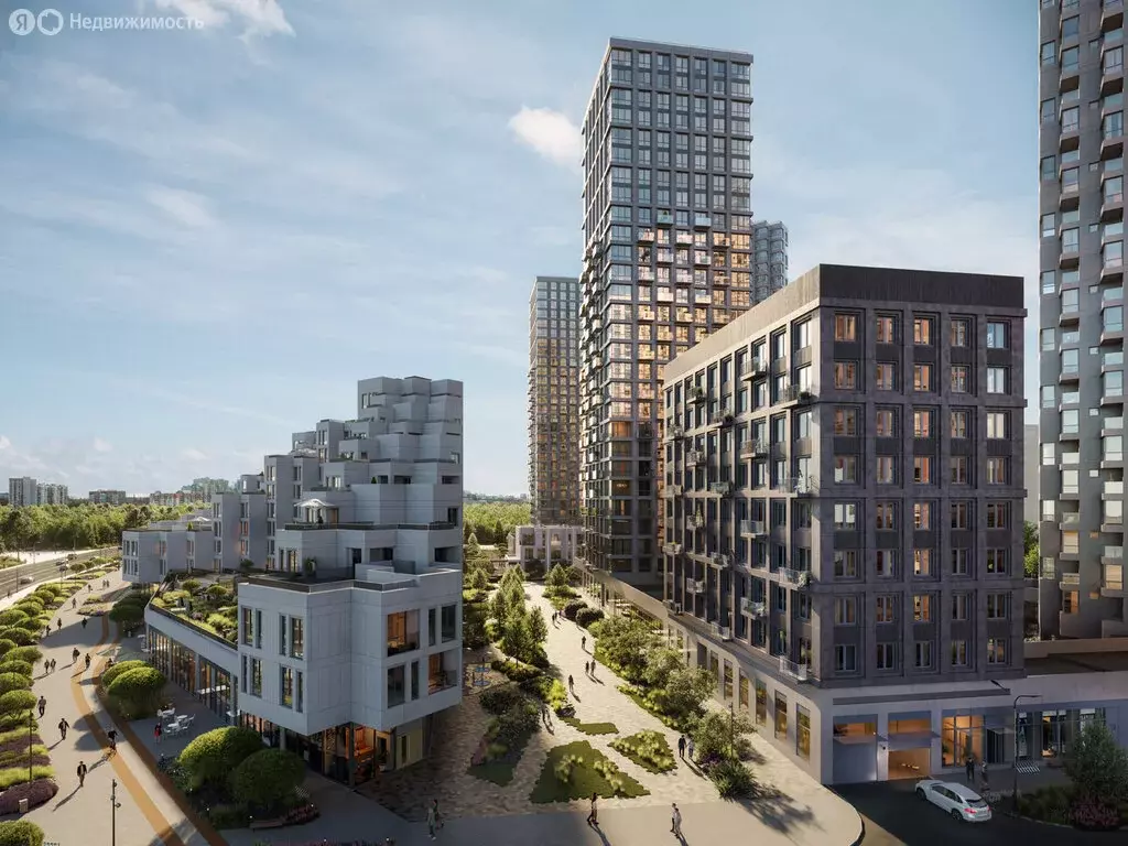 1-комнатная квартира: Москва, набережная Марка Шагала, 11к2 (41.8 м) - Фото 0