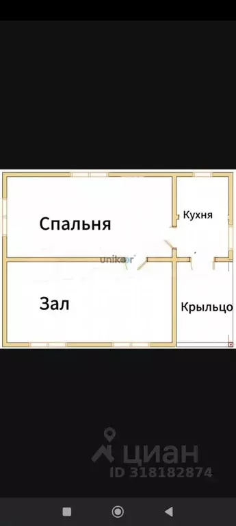 Дом в Башкортостан, Уфа Дружба СНТ,  (30 м) - Фото 1