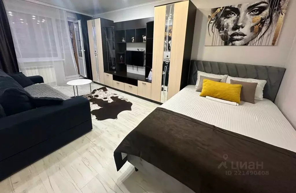 1-к кв. Липецкая область, Липецк ул. Космонавтов, 14/2 (32.0 м) - Фото 1