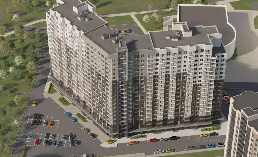 2-к кв. Липецкая область, Липецк Минская ул., 6Б (65.2 м) - Фото 1