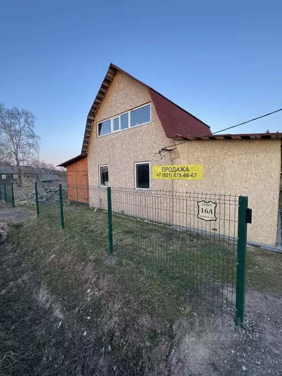 Дом в Вологодская область, Вытегорский район, Оштинское с/пос, д. ... - Фото 0