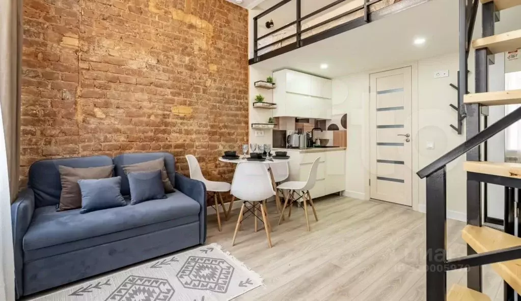 Студия Санкт-Петербург Греческий просп., 17 (23.0 м) - Фото 0