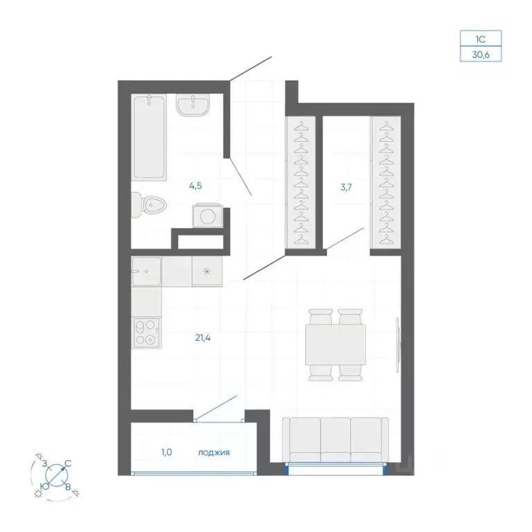 Студия Свердловская область, Екатеринбург ул. Вильгельма де Геннина, ... - Фото 2