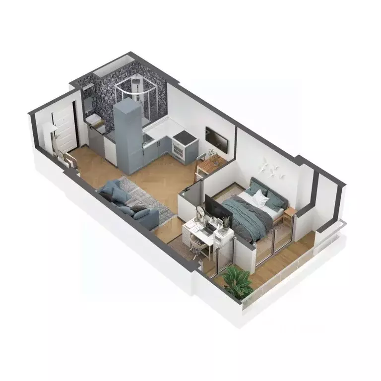 1-к кв. Крым, Ялта муниципальный округ, Кацивели пгт ул. Академика ... - Фото 1