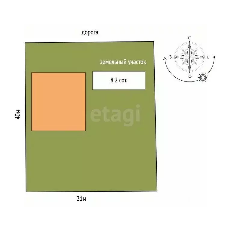 Дом в Башкортостан, Стерлитамакский район, Отрадовский сельсовет, д. ... - Фото 2