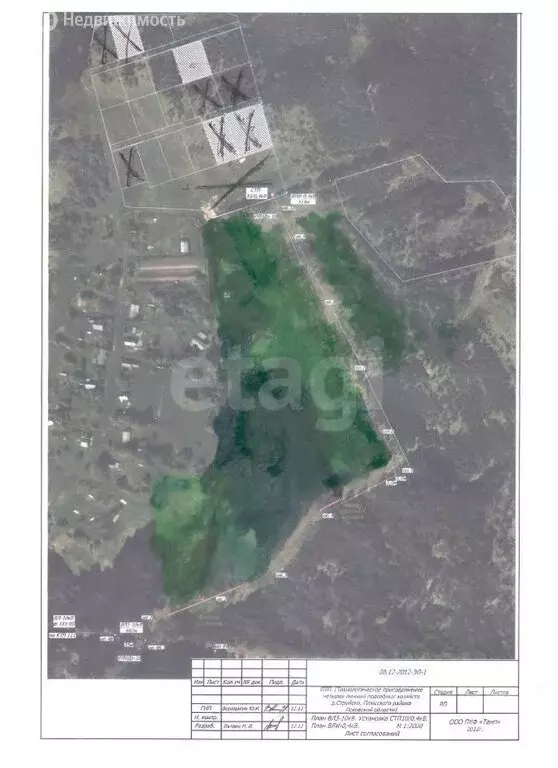 Участок в Псковская область, Плюсский муниципальный округ, деревня ... - Фото 1