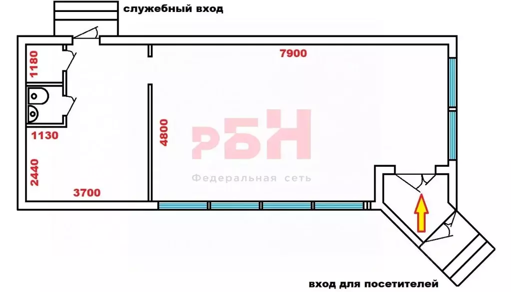 Торговая площадь в Свердловская область, Екатеринбург ул. Кимовская, ... - Фото 2