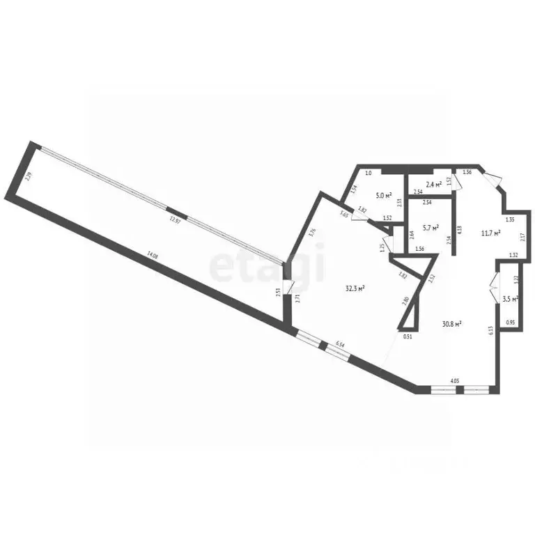 2-к кв. Крым, Ялта ул. Гоголя, 4 (90.0 м) - Фото 1