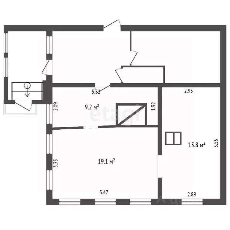 Дом в Ярославская область, Рыбинский муниципальный округ, д. Киселево  ... - Фото 1