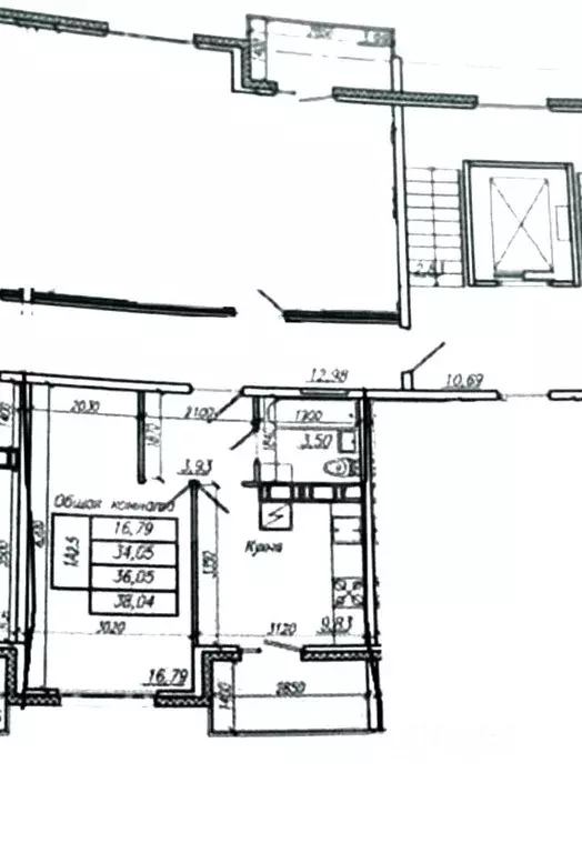 1-к кв. Самарская область, Волжский район, Лопатино с/пос, пос. ... - Фото 2