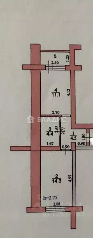 1-к кв. Пензенская область, Пензенский район, Богословский сельсовет, ... - Фото 2