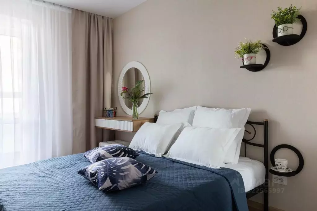 1-к кв. Нижегородская область, Нижний Новгород ул. Родионова, 31 (42.0 ... - Фото 1