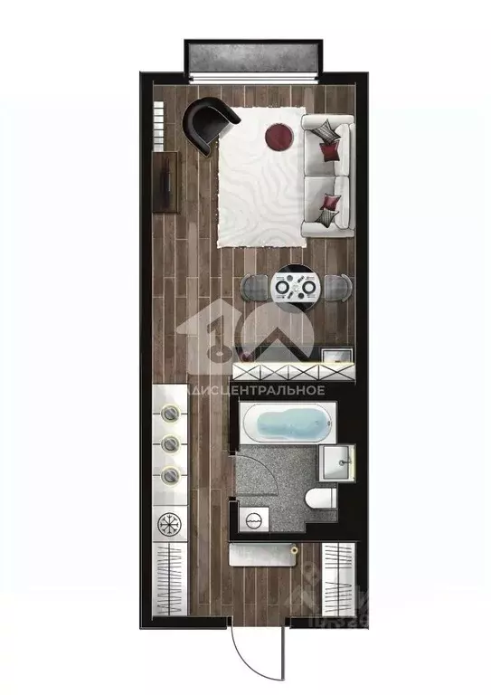 1-к кв. Новосибирская область, Новосибирск ул. Немировича-Данченко, ... - Фото 2