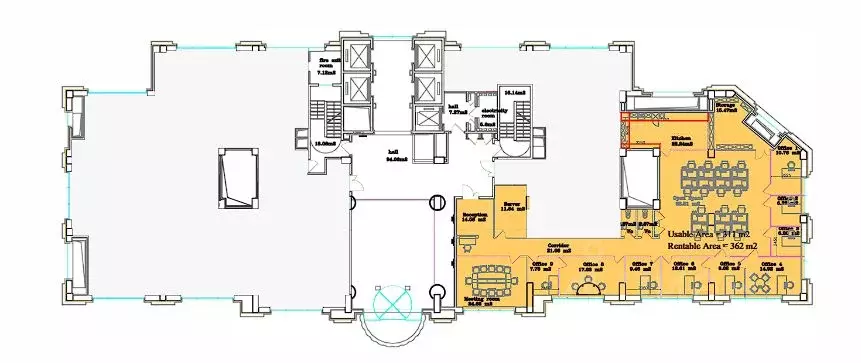 Офис в Москва Павелецкая пл., 2С2 (362 м) - Фото 2