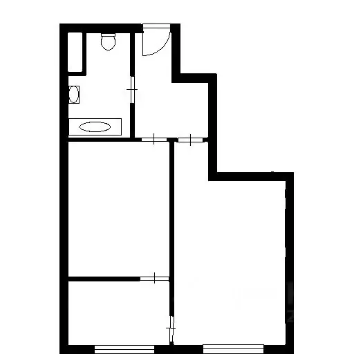 1-к кв. Тульская область, Тула ул. Металлургов, 49 (36.0 м) - Фото 1